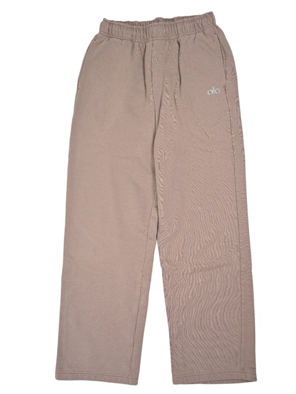 ALO Yoga Accolade Straight Leg Sweatpant in Mushroom